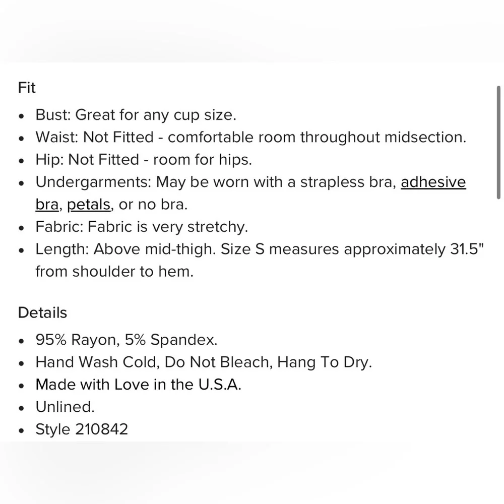 Lulus Women's Tupelo Honey Black Swing Jersey Mini Dress NWT XS #1516 - Picture 5 of 9